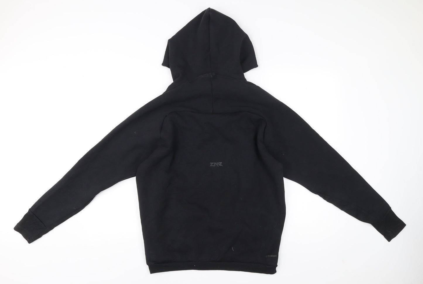 Adidas Men’s Black Pullover Hoodie Small Logo Fleece Sweatshirt