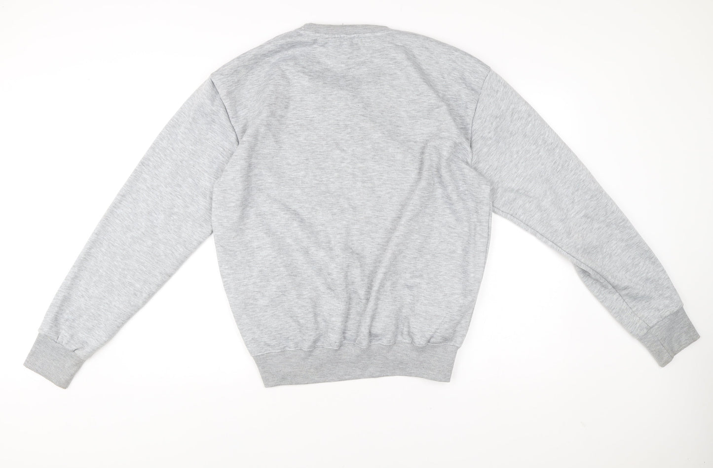 Hugo Boss Mens Grey XL Logo Sweatshirt Crew Neck Pullover