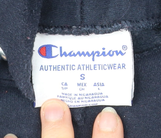 Champion Men’s Blue Cal Pullover Hoodie Size S University Sportswear