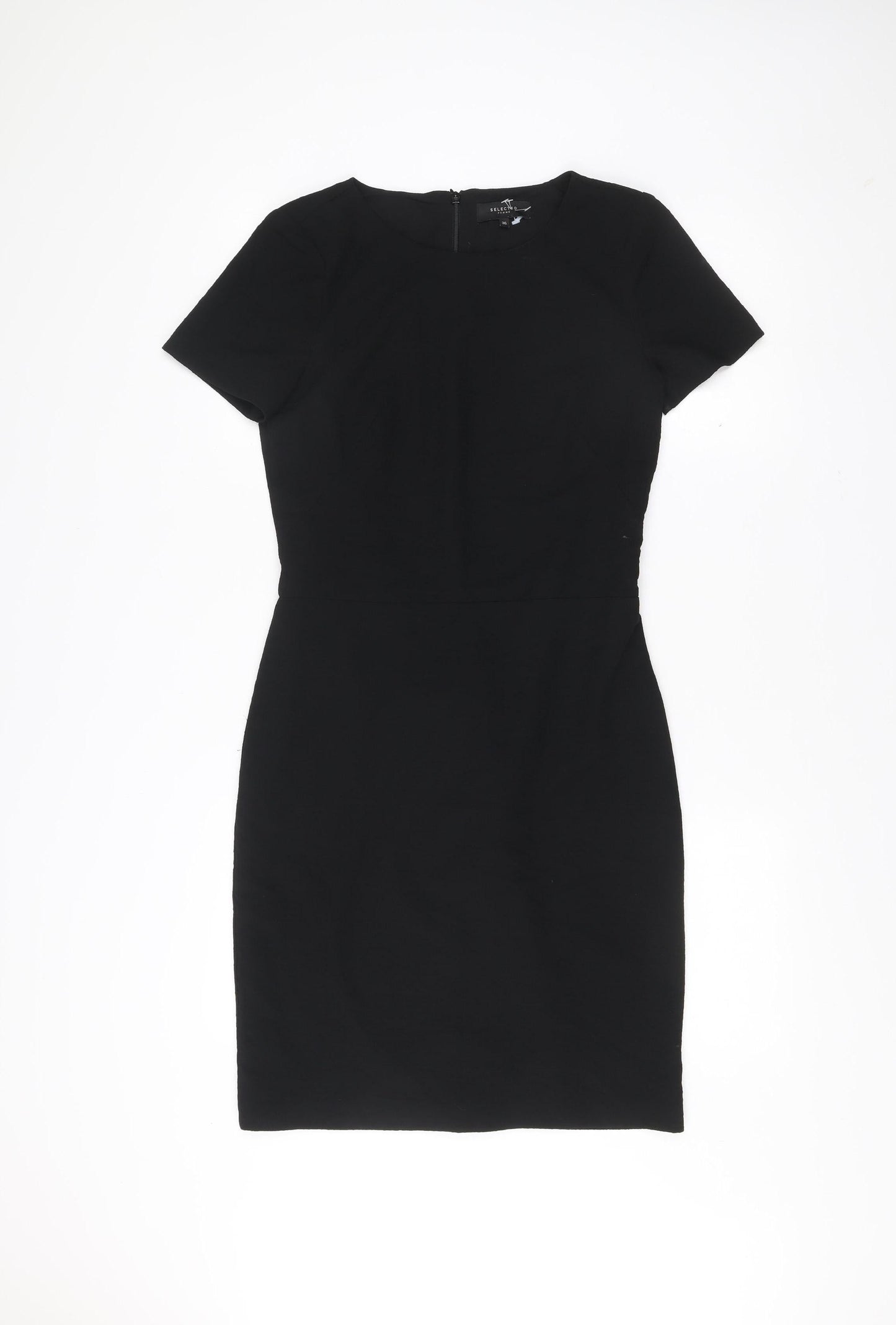 Selected Femme Women’s Black Size 8 Sheath Dress Workwear