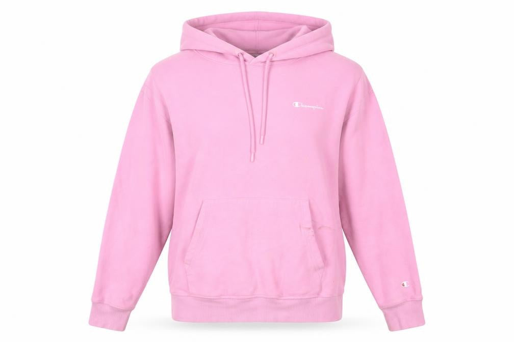 Womens UK M Regular Champion Pink Pullover Hoodie