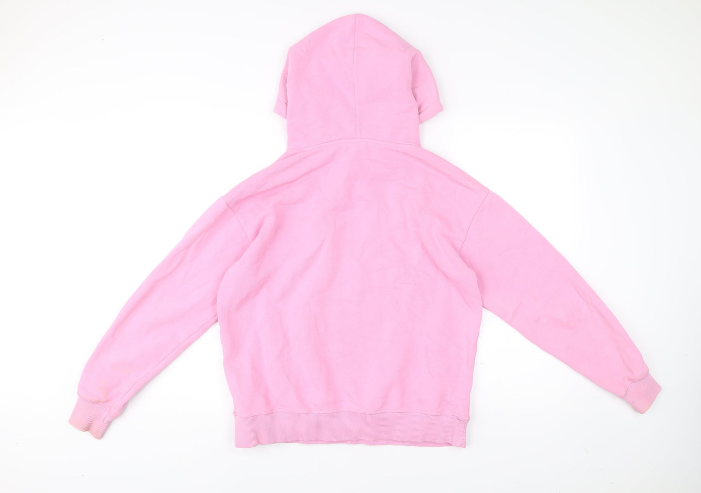 Champion Womens Pink Pullover Hoodie Medium Regular Fit Casual