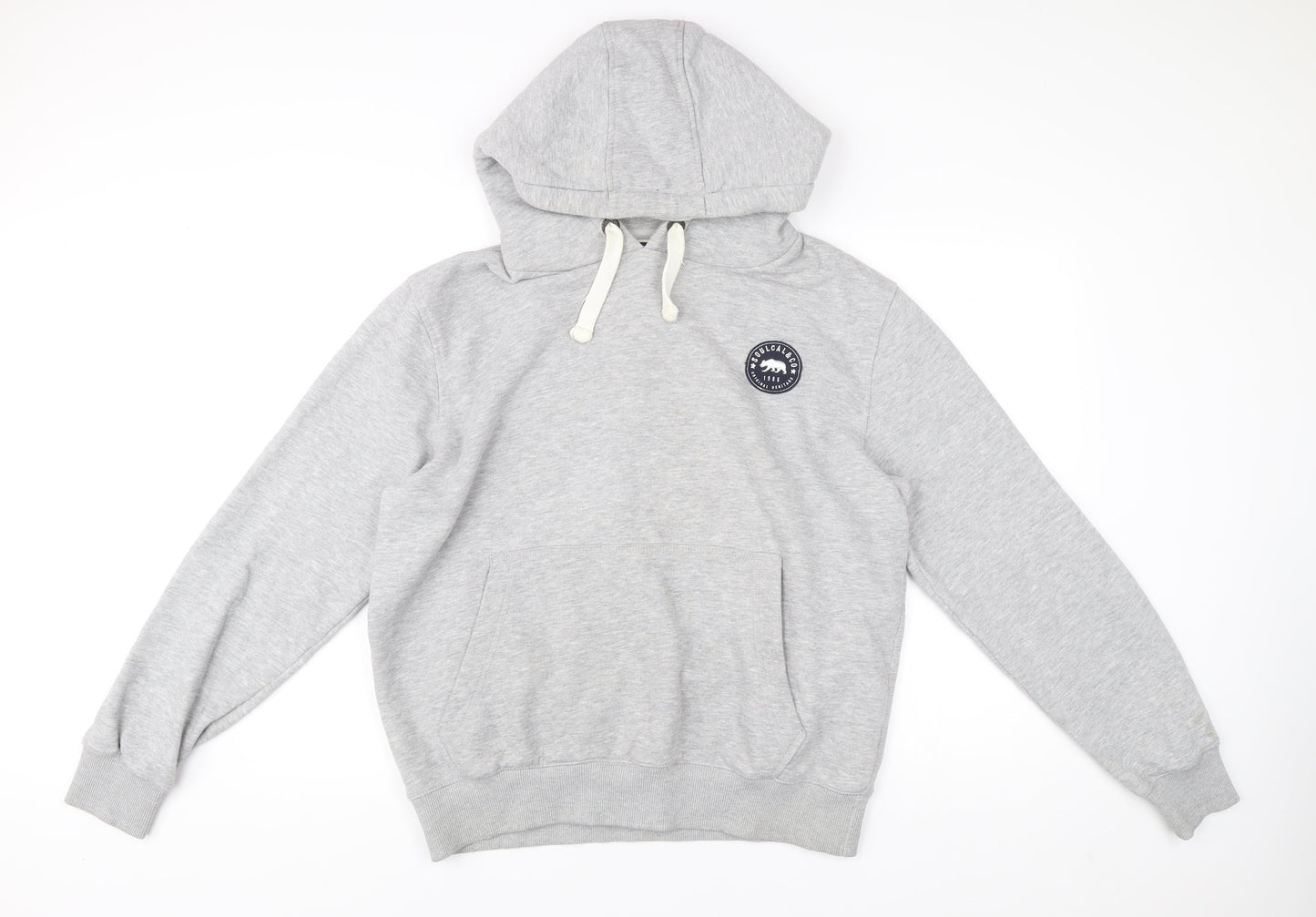 SoulCal & Co Men's Grey XL Pullover Hoodie Logo Hooded Sweatshirt