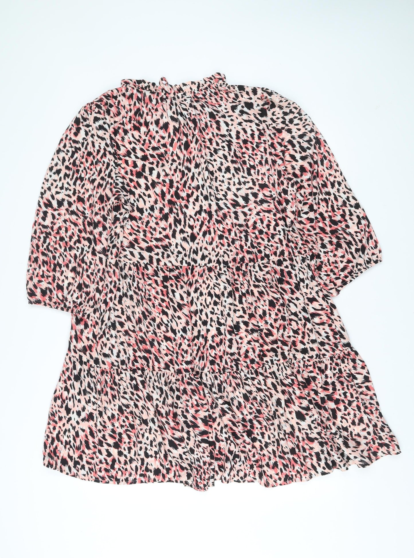 F&F Women’s Multicoloured Animal Print Shift Dress Size 18