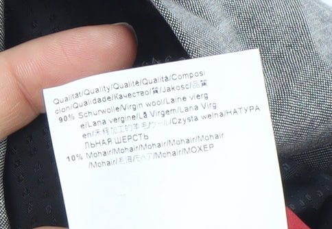 Hugo Boss Men’s Grey Wool Mohair Suit Jacket Chest Size 42