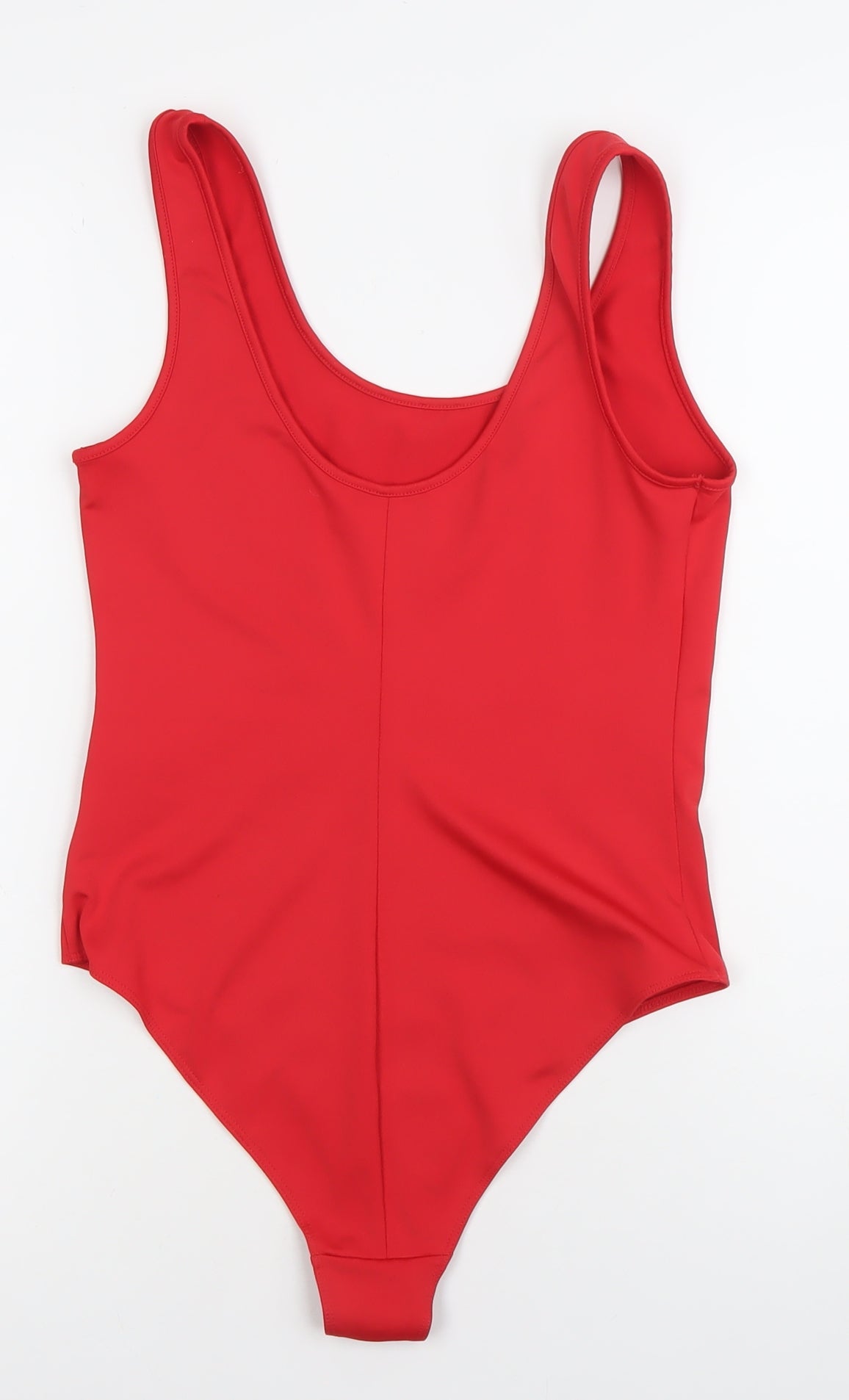 Levi's Women's Red One Piece Swimsuit Size S Wide Strap Logo