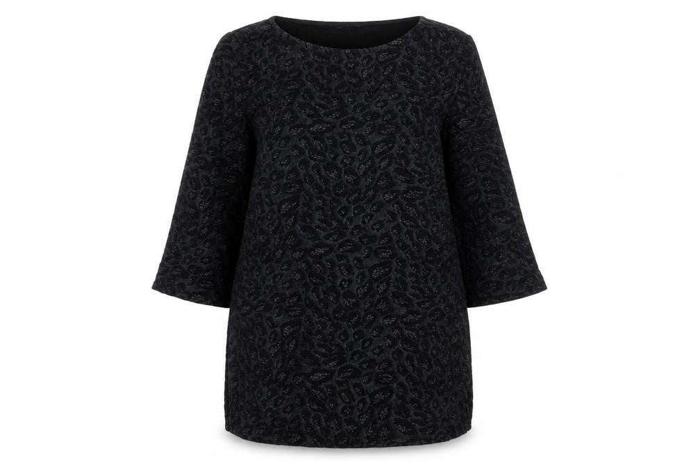 Principles Women’s Black Animal Print Shift Dress Size 10