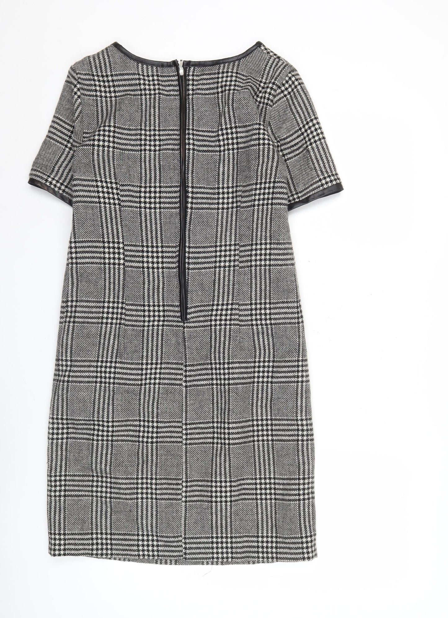 Marks and Spencer Women’s Grey Check Shift Dress Size 6