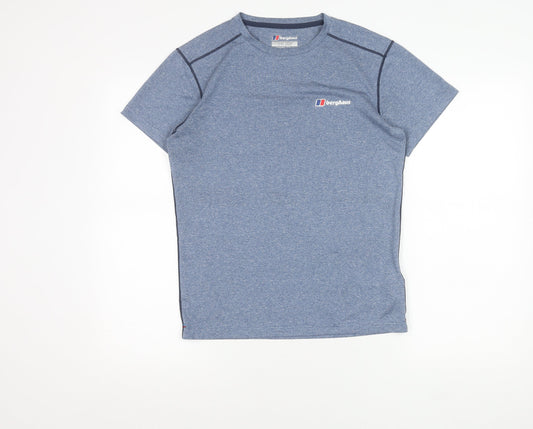 Berghaus Men’s Blue XS Argentium T-Shirt Quick Dry Sports Top