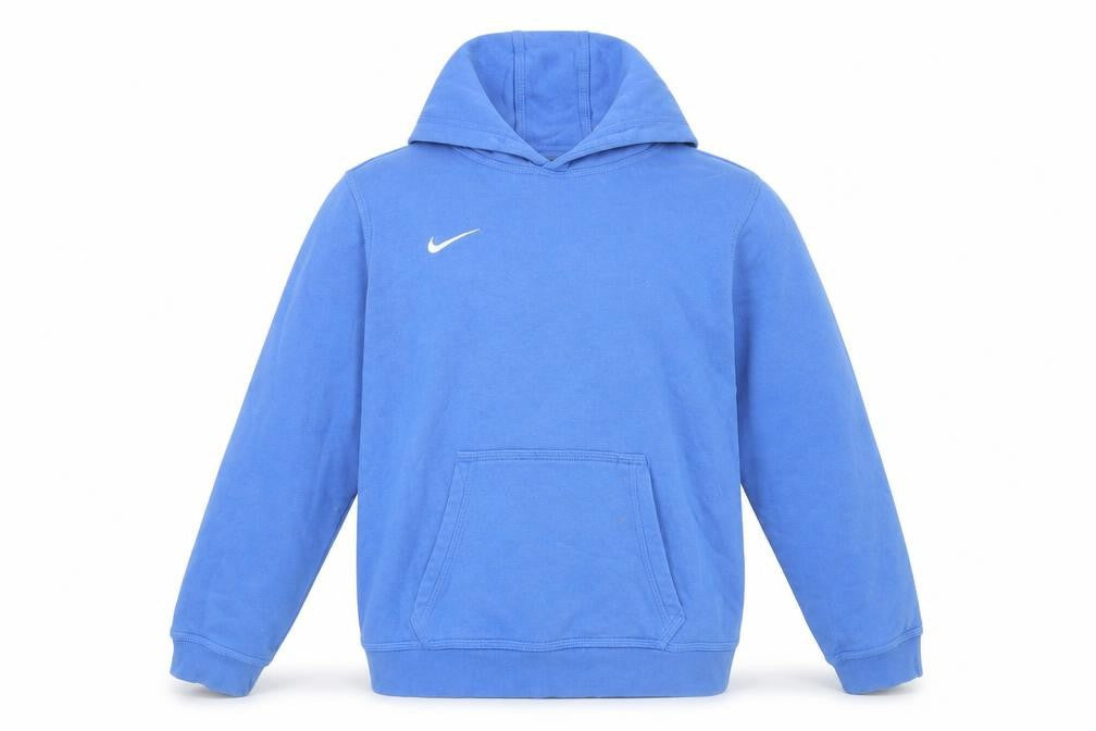 Nike Boys Blue Pullover Hoodie L 12-13 Years Sports Casual