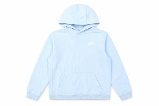 Nike Boys Blue Pullover Hoodie XL 158-170cm Fleece Cotton Blend