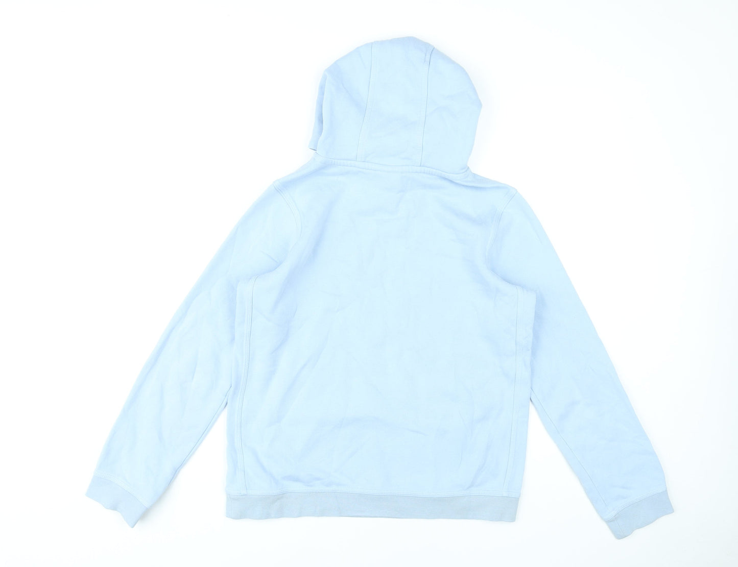 Nike Boys Blue Pullover Hoodie XL 158-170cm Fleece Cotton Blend