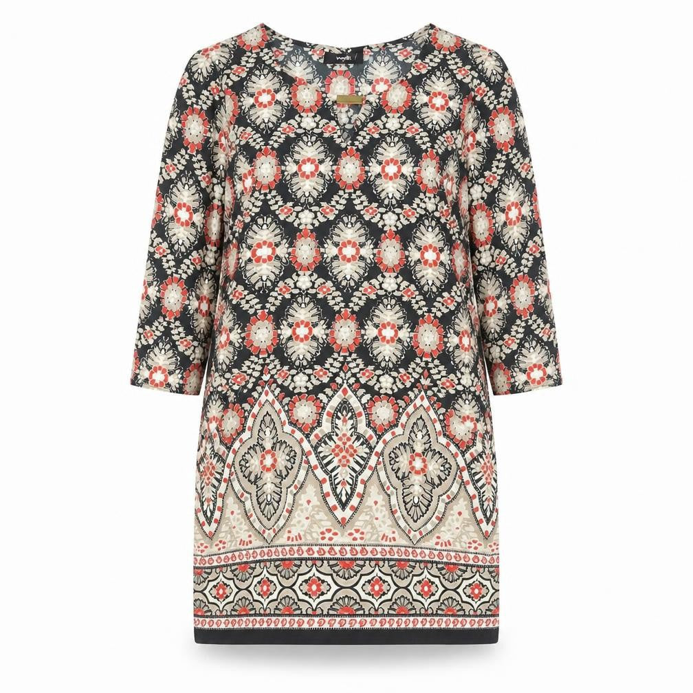 Wallis Women’s Multicoloured Knee Length Shift Dress Size 10