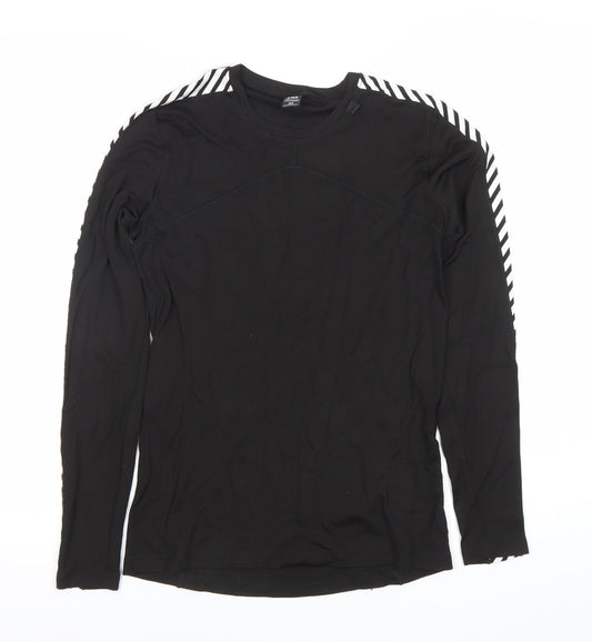 Helly Hansen Womens Black Long Sleeve Activewear Top Size S