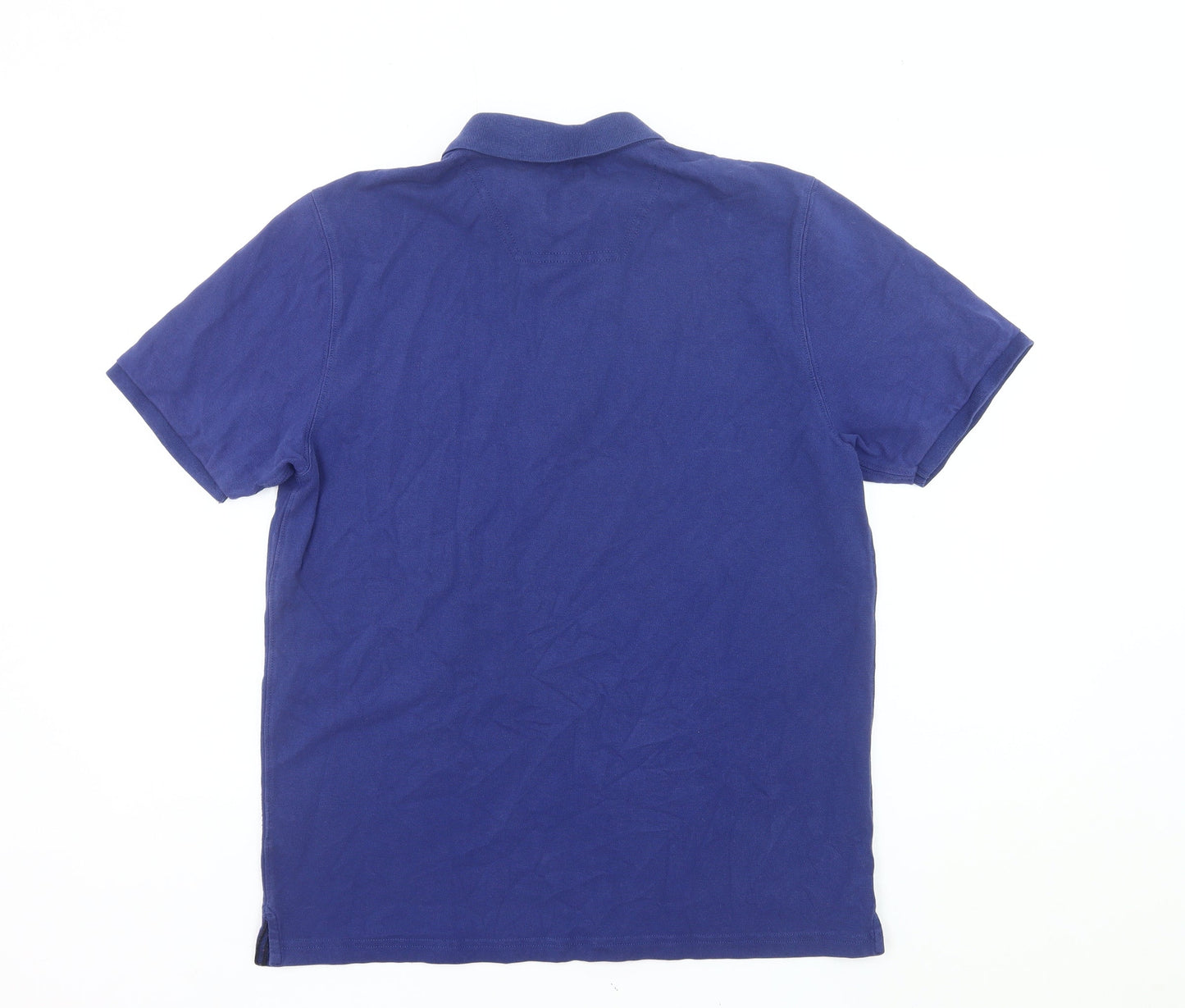 Joules Men's Blue Classic Fit Polo Shirt Size M 100% Cotton