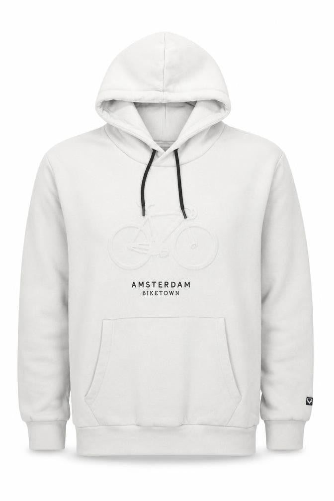 FOX Originals Men's Grey L Pullover Hoodie Graphic Cycling