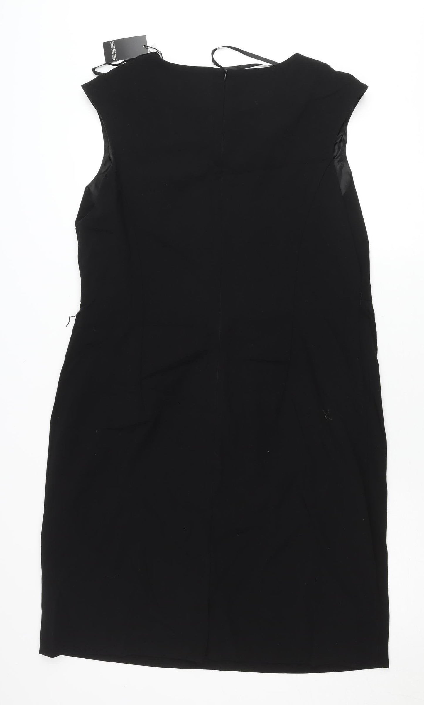 Papaya Women’s Black Size 20 Sheath Knee Length Stretch Dress