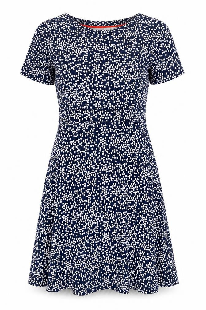 Womens UK Size 12 Boden Blue Viscose Blend Blouse