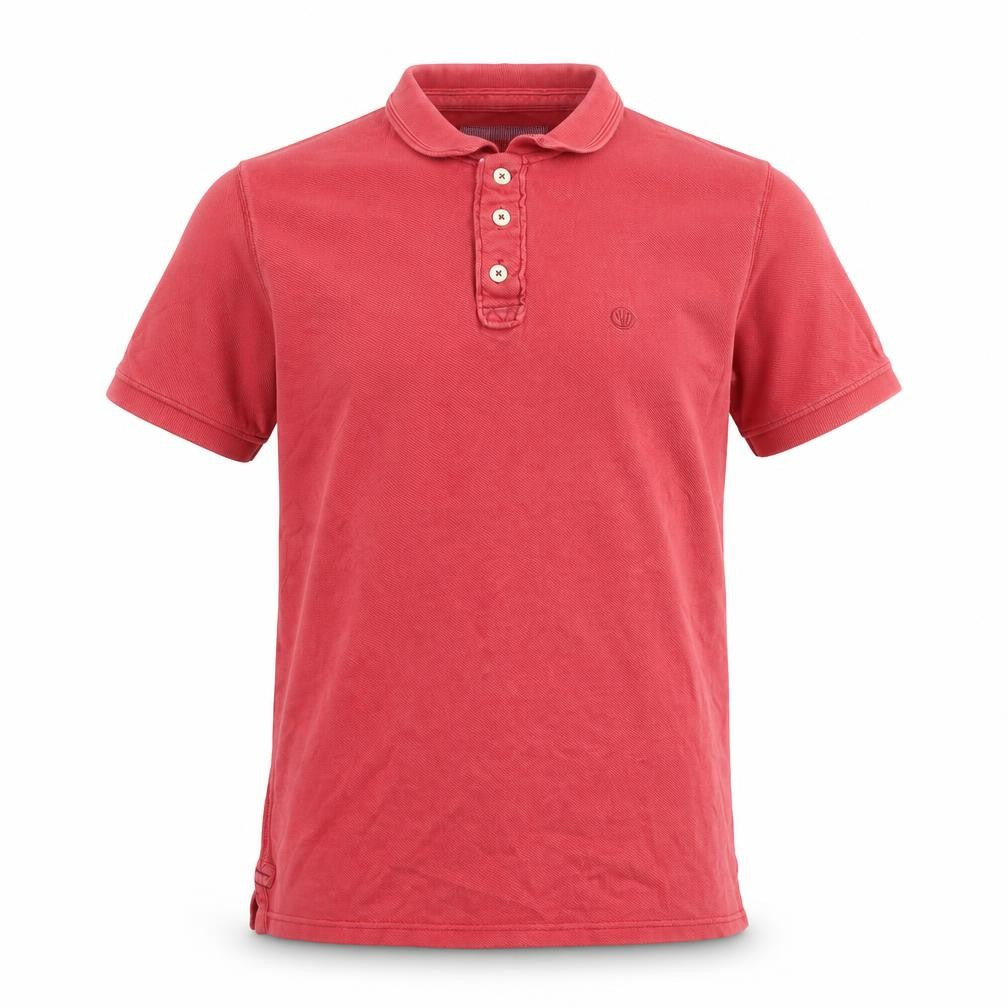 Fat Face Men’s Red Cotton Polo Shirt Size M Short Sleeve Casual