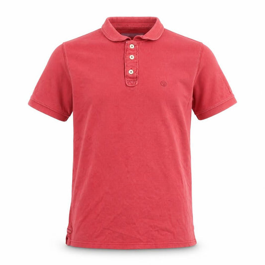 Fat Face Men’s Red Cotton Polo Shirt Size M Short Sleeve Casual