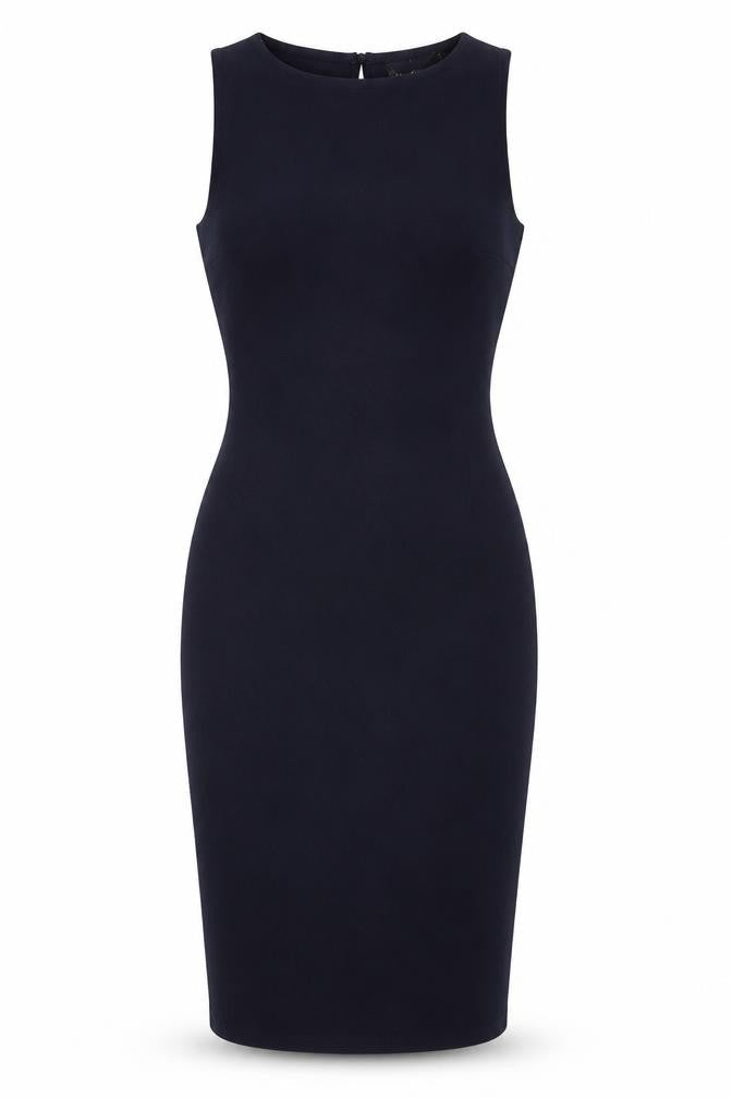 Dusk Women’s Blue Bodycon Knee Length Sleeveless Dress Size 10