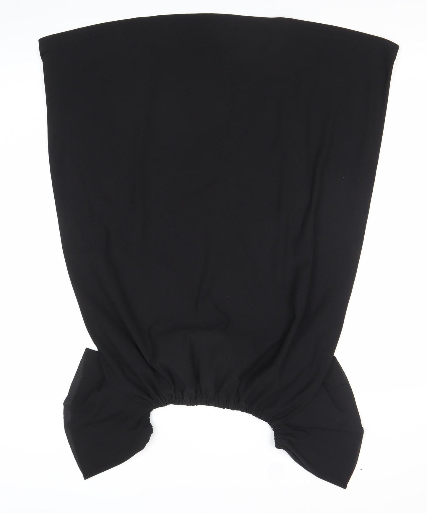 Mango Women’s Black Off Shoulder Shift Dress S Short Sleeve