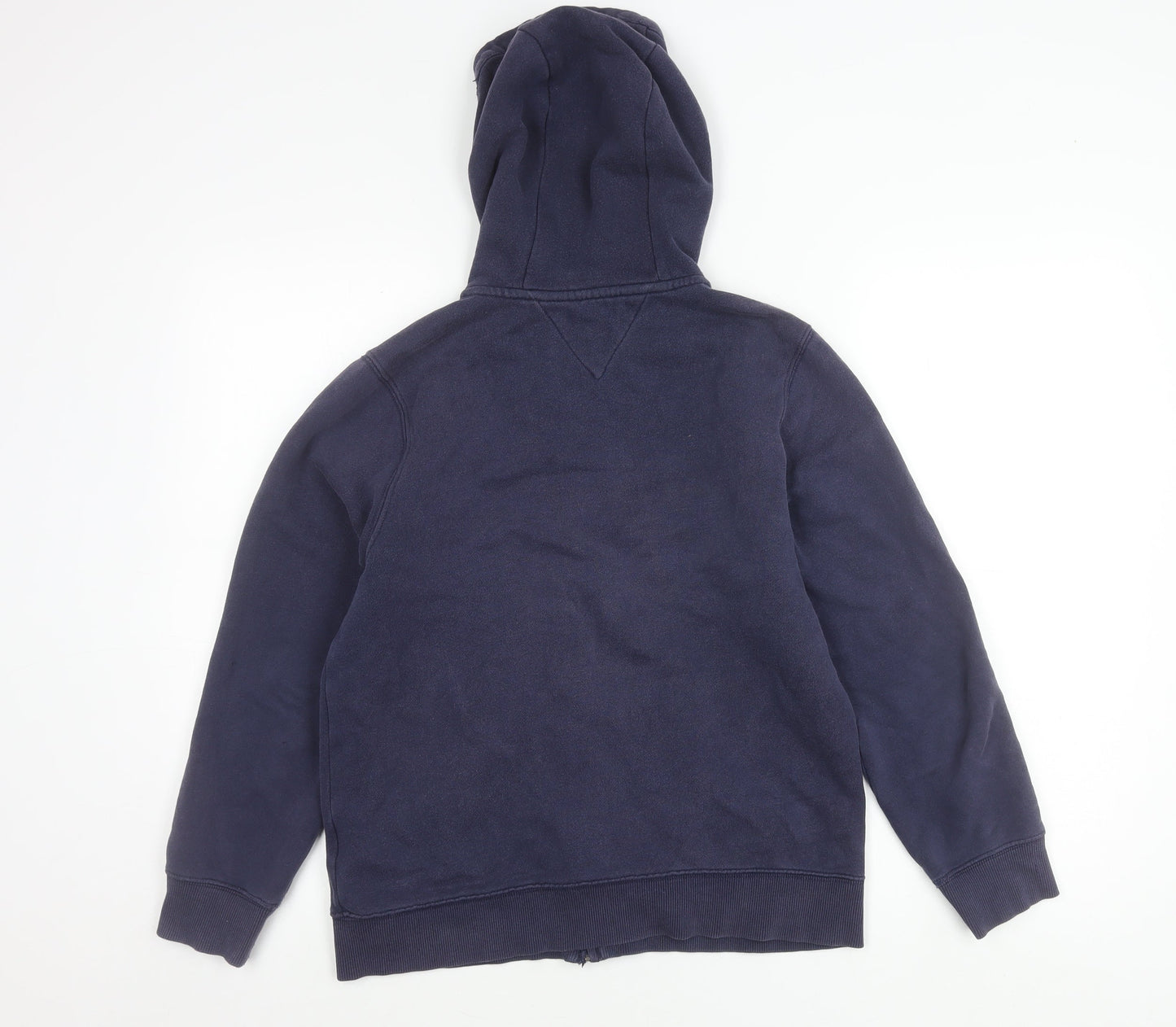 Tommy Hilfiger Boys Blue Zip Hoodie Jacket 12-14 Years Hooded Logo