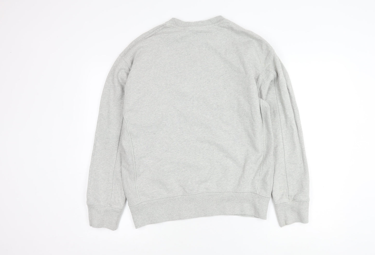 Nike Women’s Grey Sweatshirt Small Pullover Logo Crew Neck Cotton