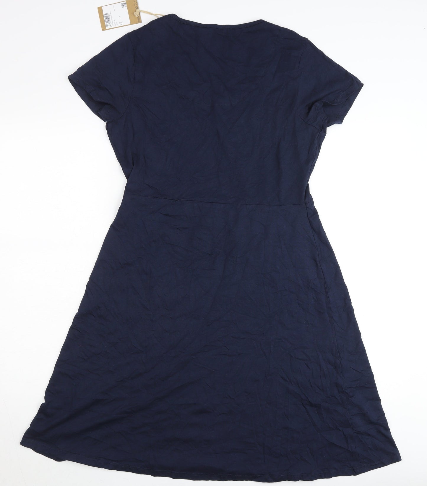 Mountain Warehouse Womens Blue Size 12 A-Line Casual Jersey Dress