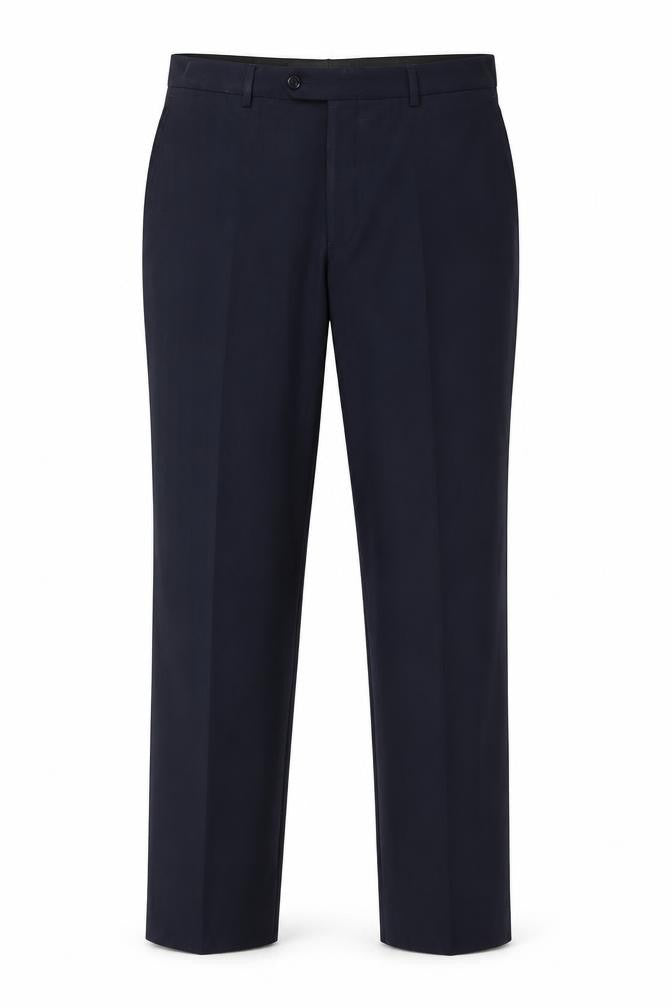 Greenwoods Essentials Men’s Blue Dress Pants Trousers 35W 35L Regular Fit