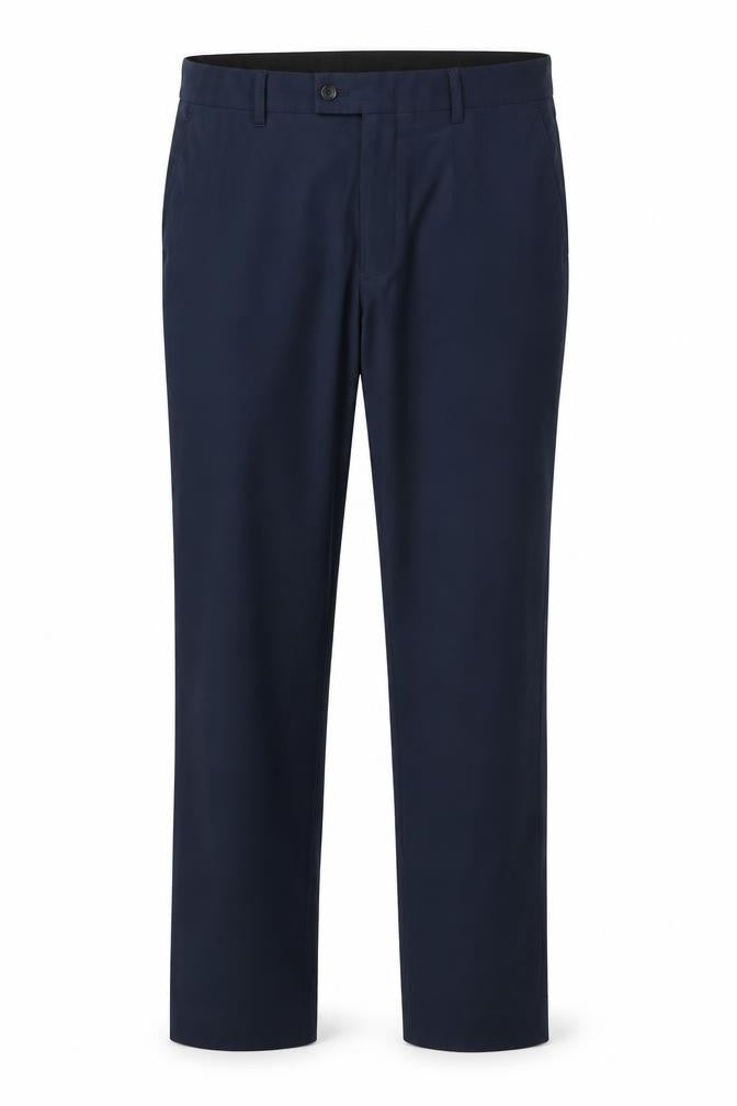 Tailor & Cutter Men’s Blue Regular Fit 36W 31L Dress Trousers