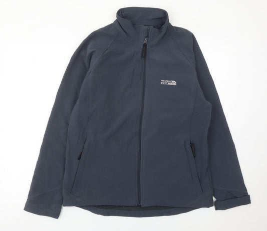 Trespass Men’s Blue Softshell Jacket S Regular Fit Windproof