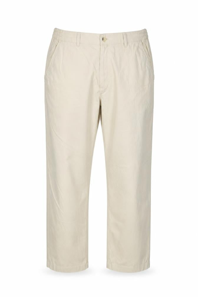 Chums Men's Beige Chino Trousers 36W 29L Cotton Straight Leg