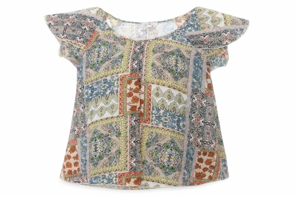 Roz & Ali Women’s Multicoloured Petite L Tunic Blouse Top