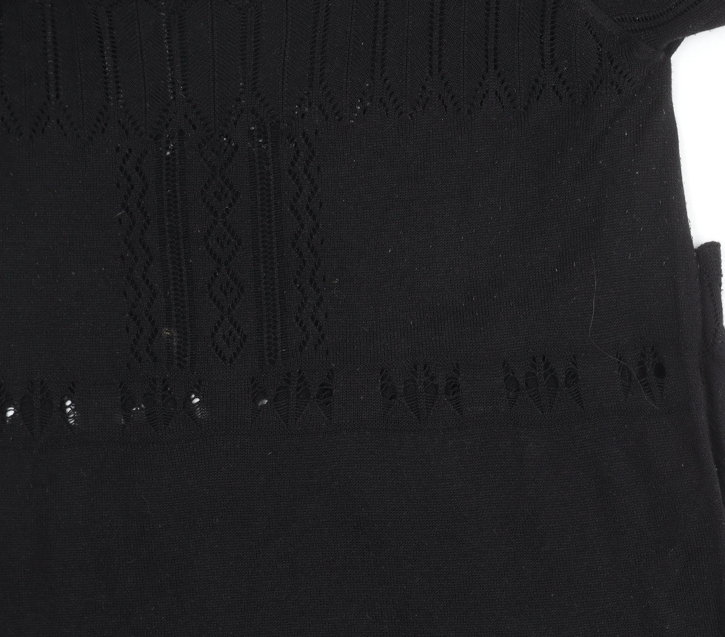 Marks and Spencer Women’s Black Knit Shift Dress Size 12