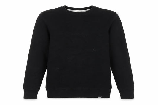 Womens UK 8 Regular Superdry Black Pullover Sweatshirt