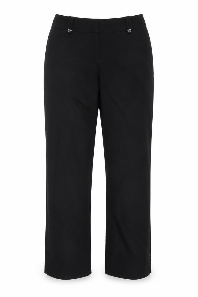 BHS Women’s Black Size 10 Straight Leg Dress Trousers Workwear