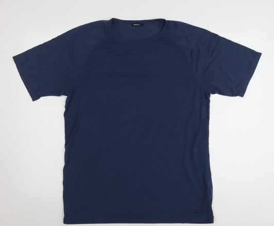 Rohan Women's Blue L Short Sleeve Crew Neck T-Shirt Lightweight