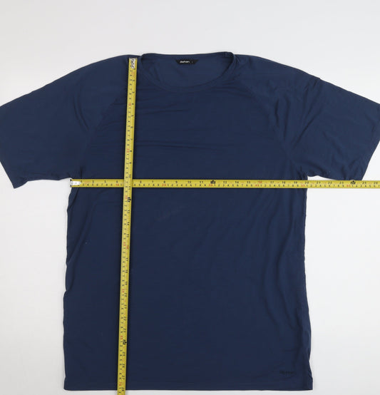 Rohan Women's Blue L Short Sleeve Crew Neck T-Shirt Lightweight