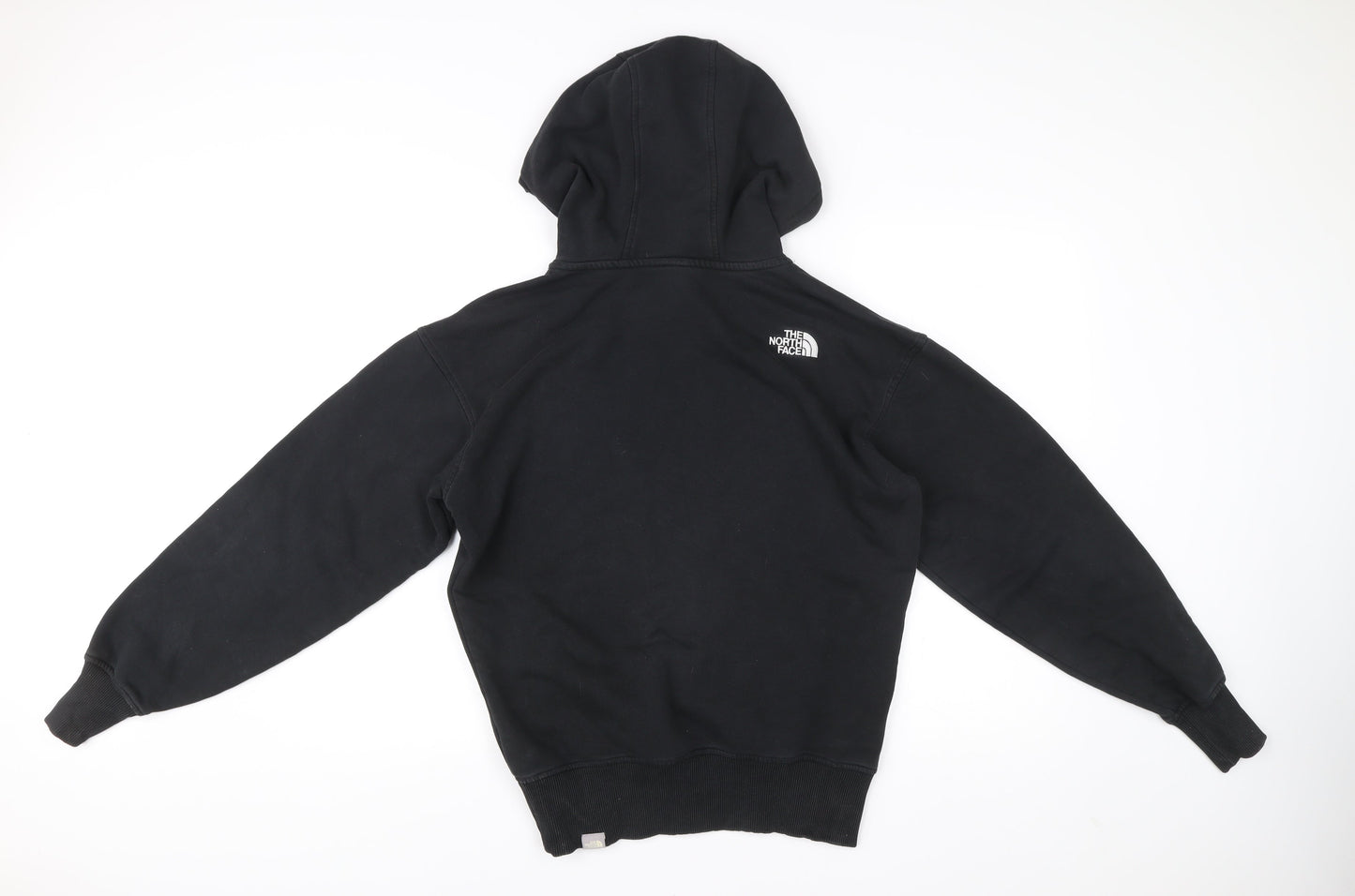 The North Face Womens Black Pullover Hoodie Size M 70% Cotton