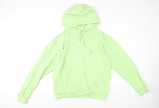 les girls les boys Unisex Green Pullover Hoodie Size M Cotton