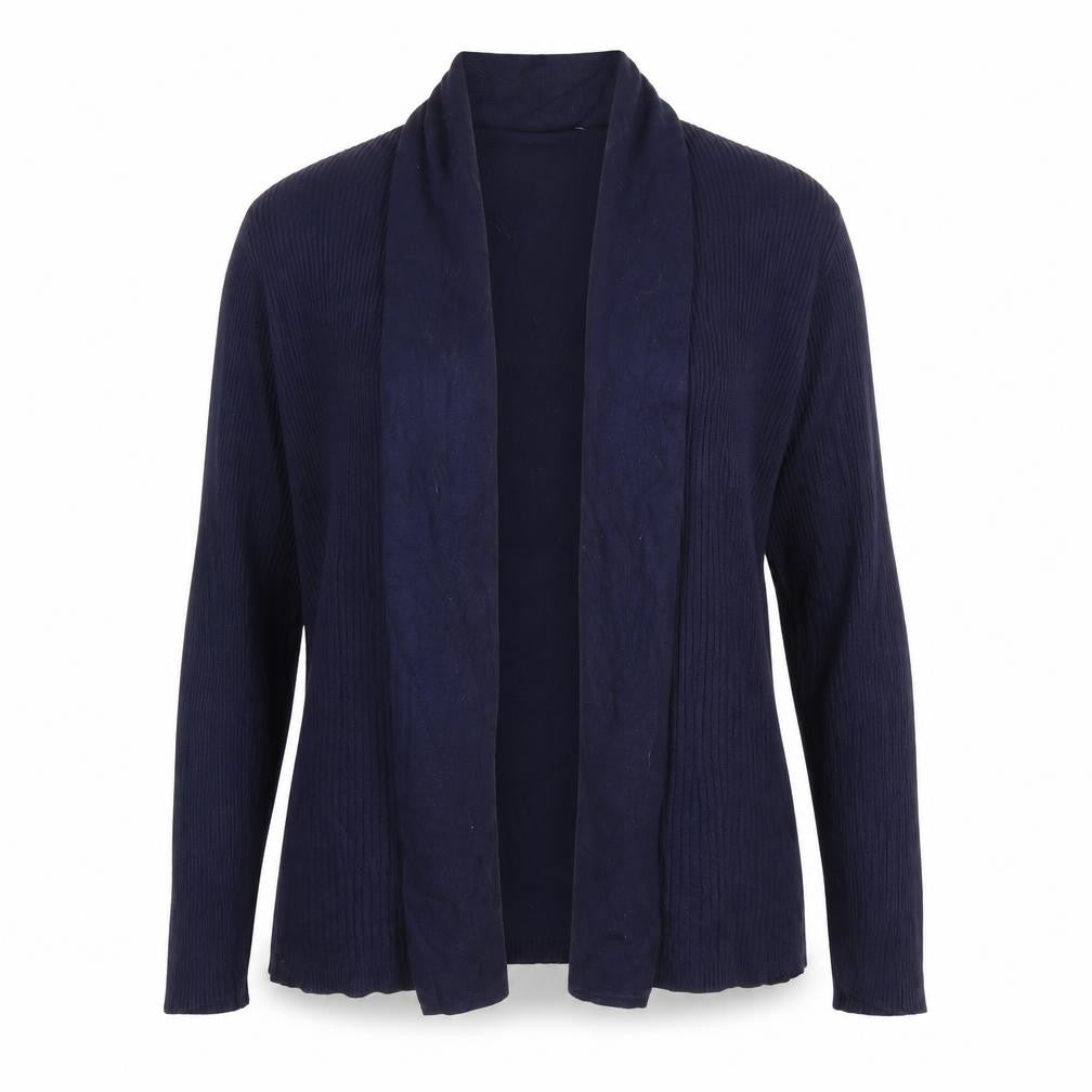 Bonmarché Womens Blue M Cardigan Knit Long Sleeve Work Casual