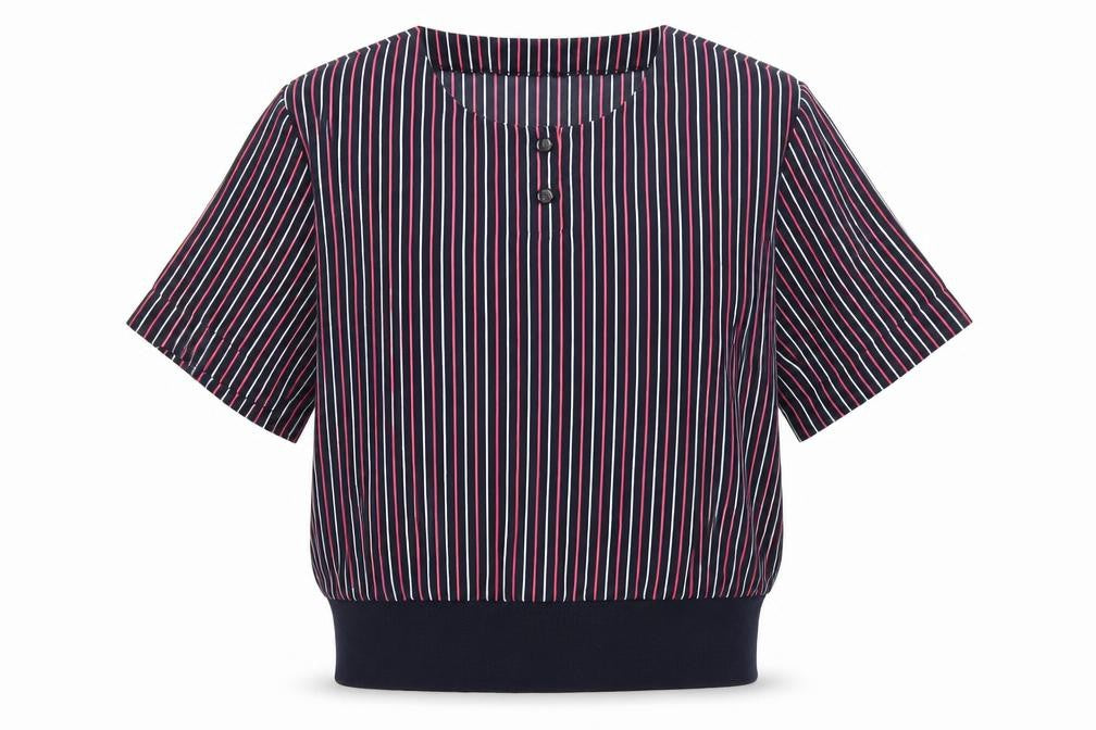 Precis Women’s Multicoloured Striped Blouse Size 16 Polyester