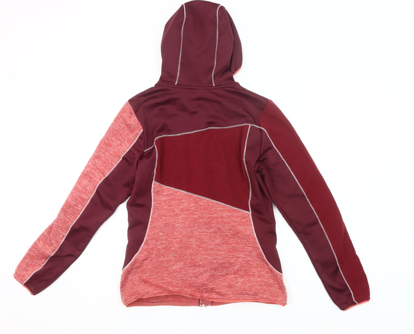 Regatta Womens Burgundy Full Zip Hoodie Jacket Size 12 UK Outdoor