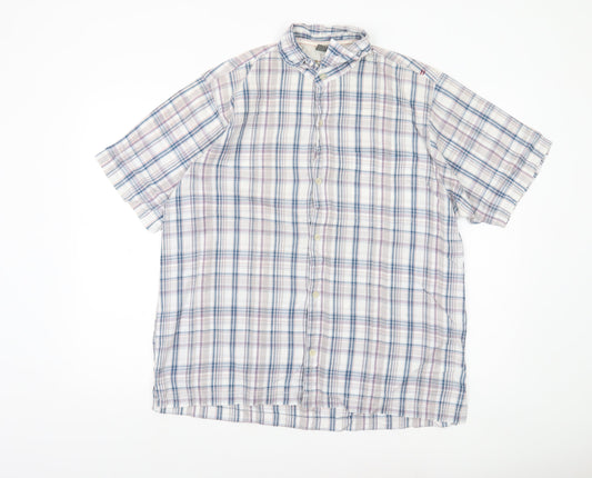 Regatta Men’s Multicoloured XL 44in Button-Up Plaid Shirt