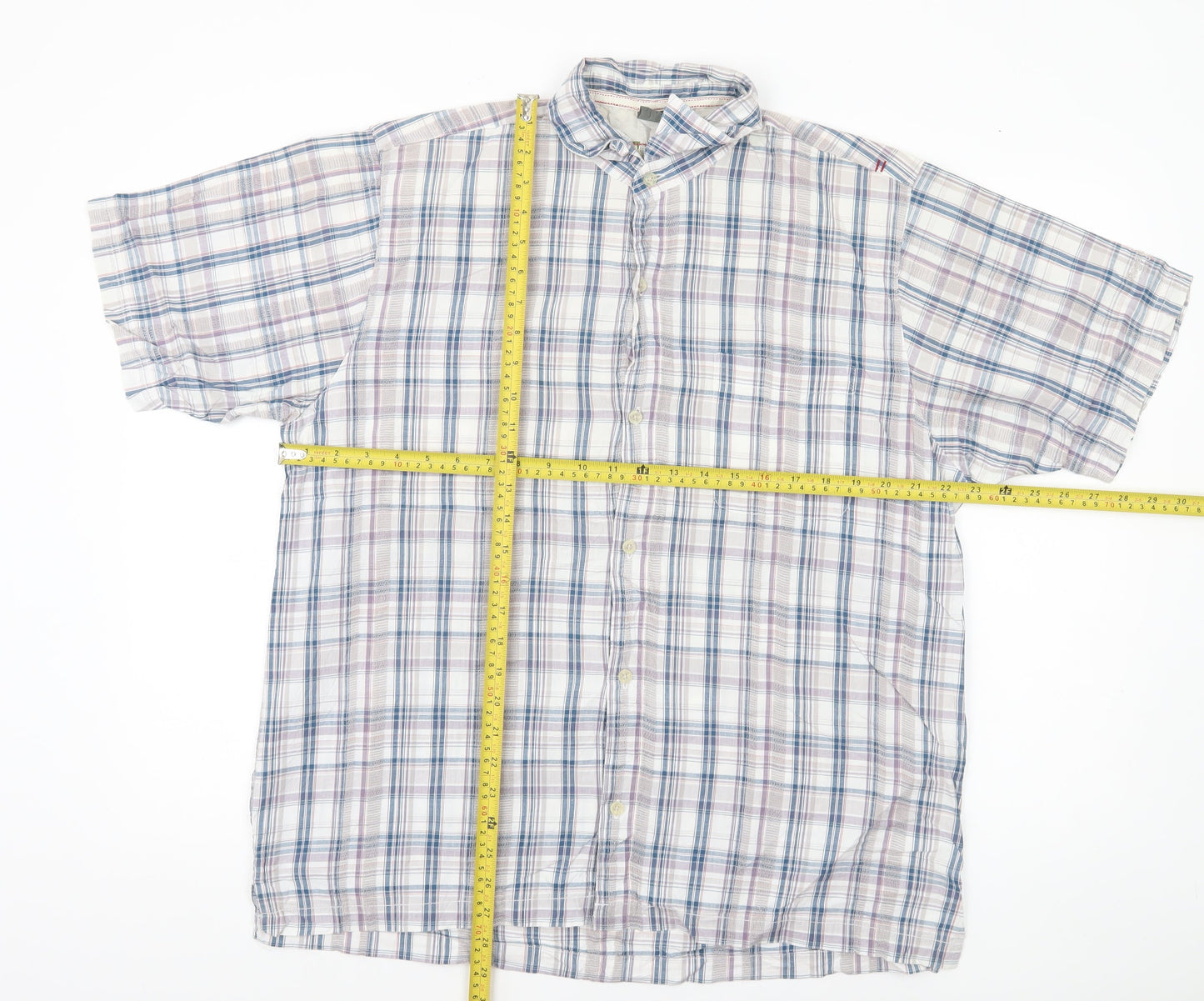 Regatta Men’s Multicoloured XL 44in Button-Up Plaid Shirt