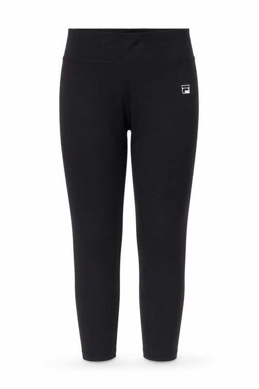 Fila Women Black L Leggings Slim Fit Stretch Activewear