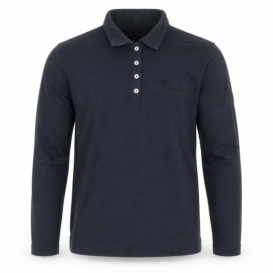Ashworth Men’s Black Long Sleeve Golf Polo Shirt Size S