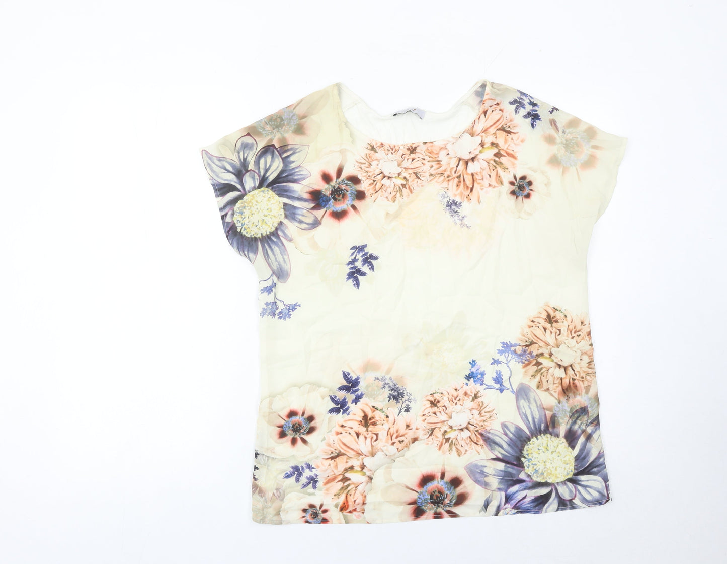 Marks and Spencer Womens Floral Tunic Blouse UK 12 Multicoloured