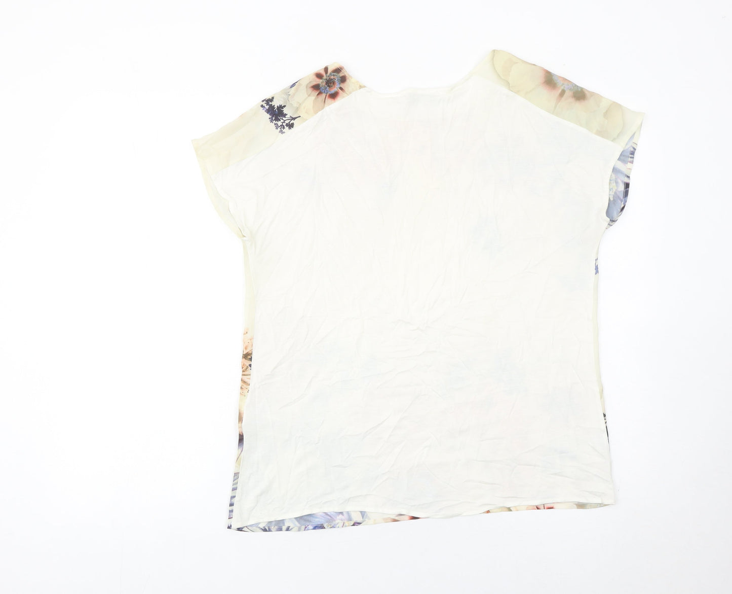 Marks and Spencer Womens Floral Tunic Blouse UK 12 Multicoloured